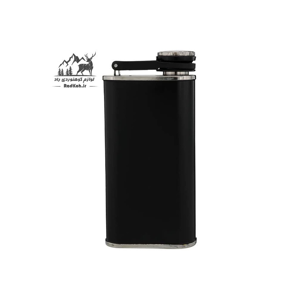 فلاسک کتابی 230 میلی لیتری استنلی کلاسیک مدل Classic Wide Mounth Flask .23L رنگ مشکی