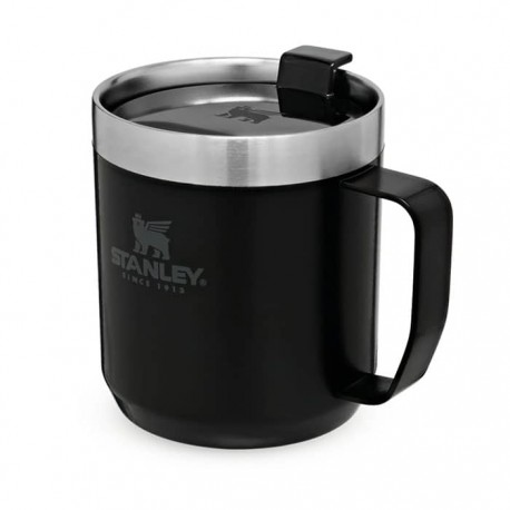ماگ کوهنوردی 35ml کلاسیک استنلی مدل Camp Mug .35L رنگ مشکی 10-09366-006