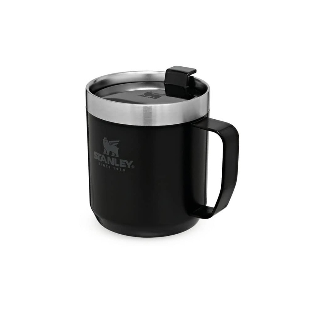ماگ کوهنوردی 35ml کلاسیک استنلی مدل Camp Mug .35L رنگ مشکی 10-09366-006