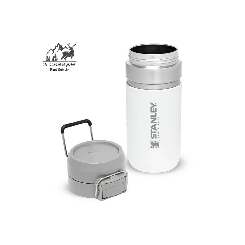 ماگ سفری استنلی مدل Water Bottle 0.47L رنگ سفید