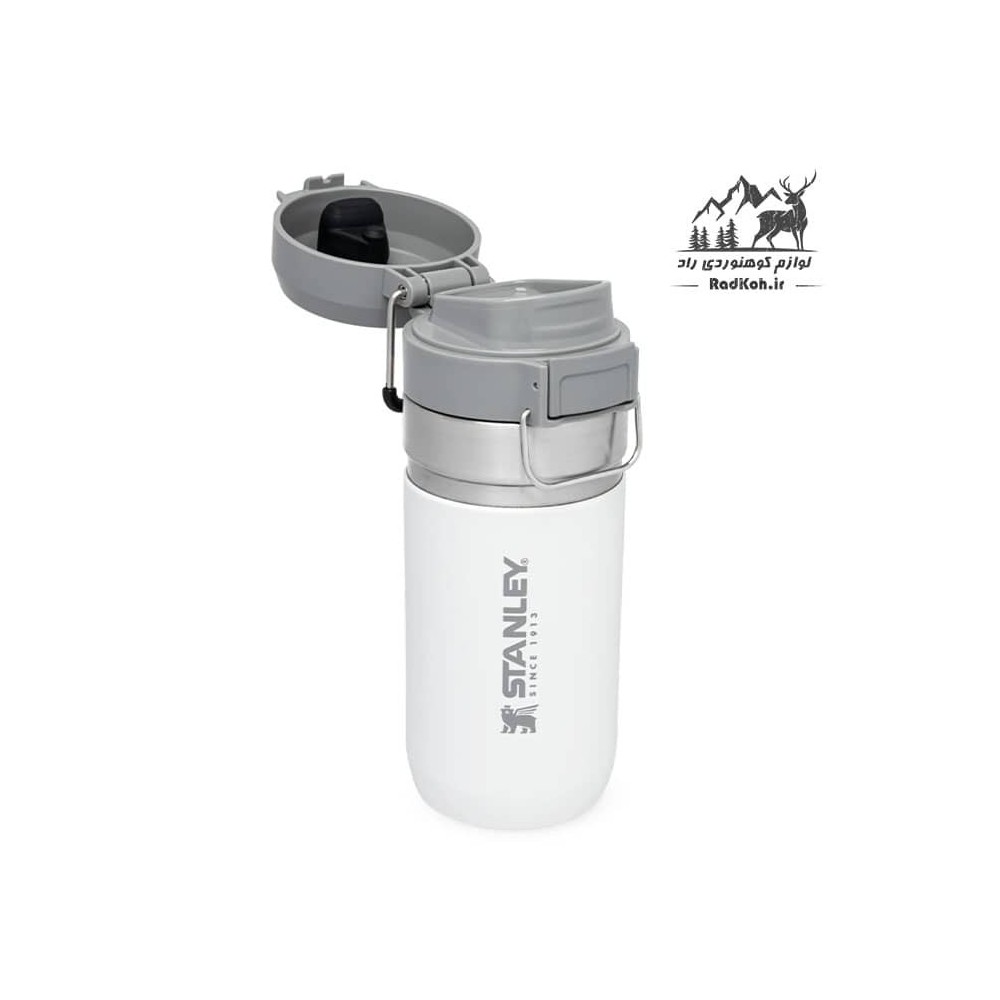 ماگ سفری استنلی مدل Water Bottle 0.47L رنگ سفید