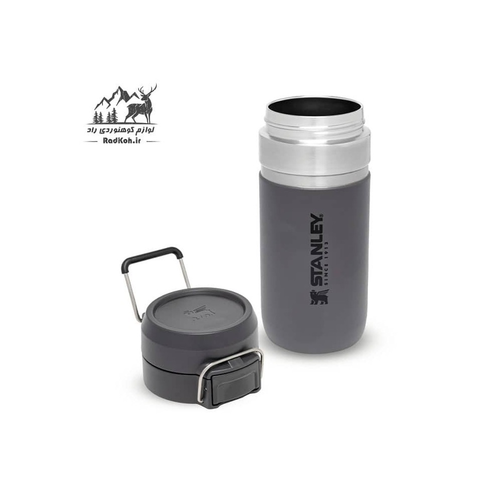 ماگ سفری استنلی مدل Water Bottle 0.47L رنگ خاکستری