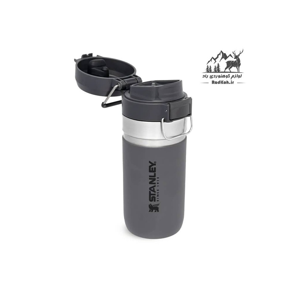 ماگ سفری استنلی مدل Water Bottle 0.47L رنگ خاکستری