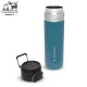 ماگ سفری استنلی مدل Water Bottle 0.70L رنگ آبی فیروزه ای