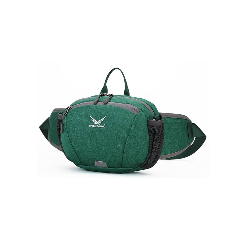کیف کمری دوشی شو کوهنوردی اسنوهاک کد 6075 رنگ سبز کله غازی