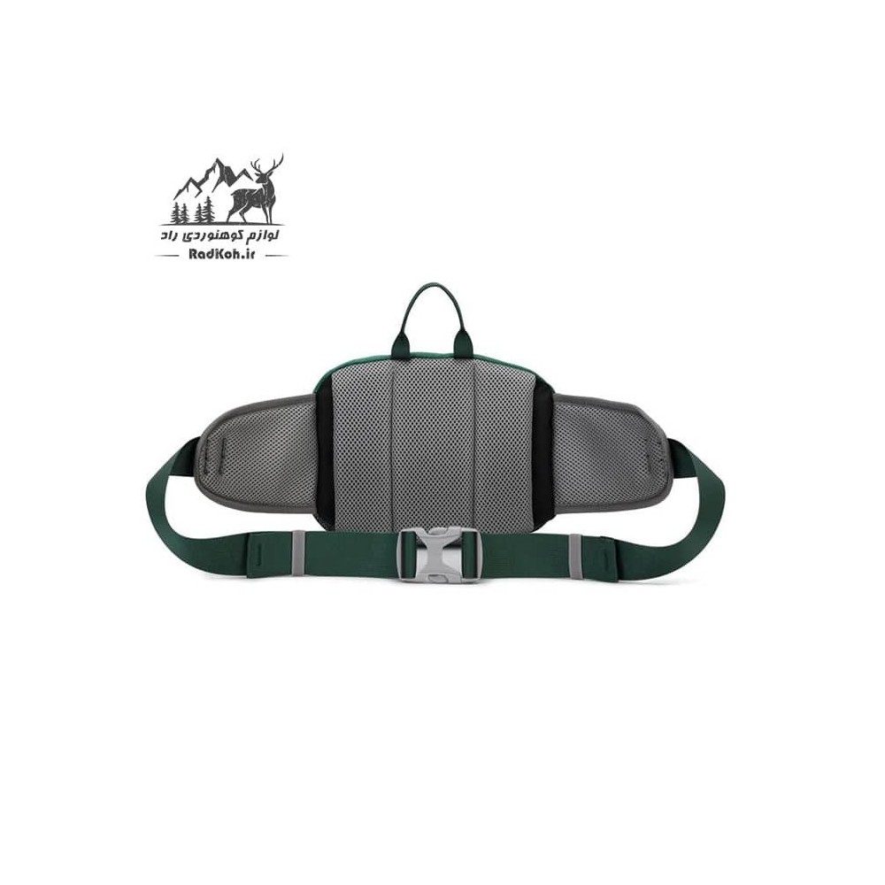 خرید کیف کمری دوشی شو کوهنوردی اسنوهاک کد 6075 رنگ سبز کله غازی