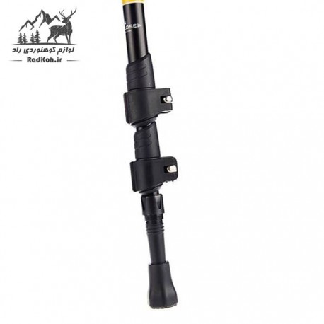 باتوم کوه نوردی کلیپسی اکسپوننت مدل ABD-3-8009 رنگ زرد