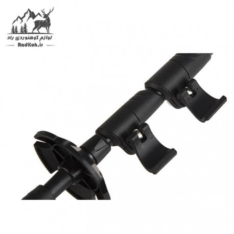 باتوم کلیپسی کوهنوردی اکسپوننت مدل ABD-3-8009 رنگ زرد