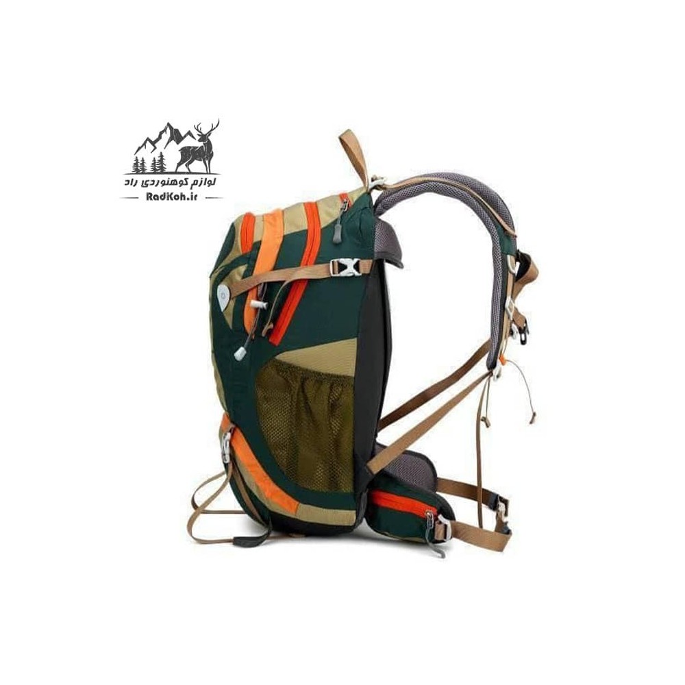 کوله پشتی مسافرتی 32 لیتری کاراکال مدل Caracal KA-9742 رنگ سبز