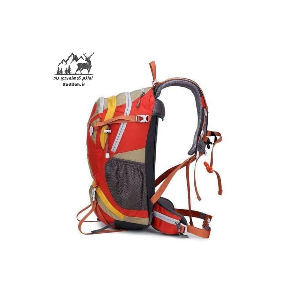 کوله پشتی کوهنوردی 32 لیتری کاراکال مدل Caracal KA-9742 رنگ قرمز