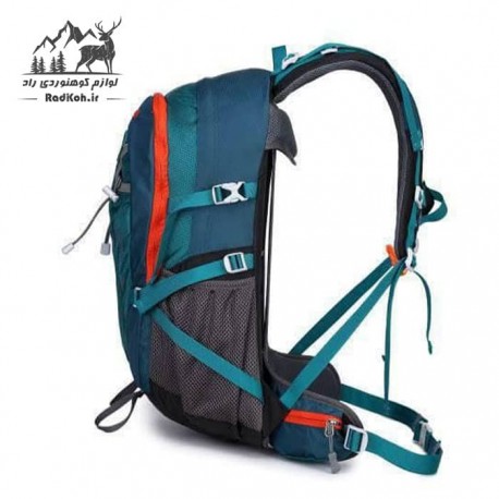 کوله پشتی مسافرتی 30 لیتری کارکال مدل KA-9813A رنگ سبزآبی