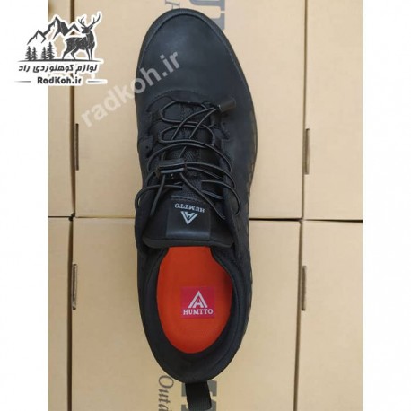 کفش مردانه مخصوص پیاده روی  humtto 310691A-1 رنگ مشکی (طرح جدید)