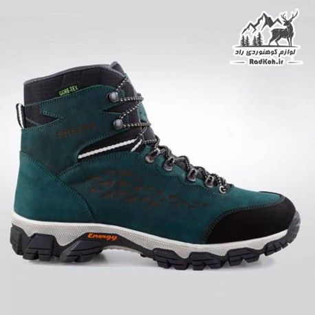 کفش کوهنوردی شرپا مدل انرژی رنگ سبز