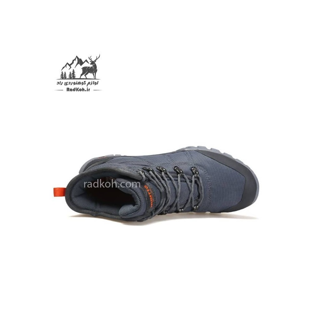 کفش طبیعت گردی مردانه هومتو مدل humtto 220281A-2 رنگ خاکستری تیره