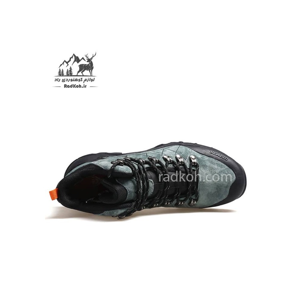 کفش طبیعت گردی مردانه هومتو مدل humtto 210696A-3 رنگ سبز تیره