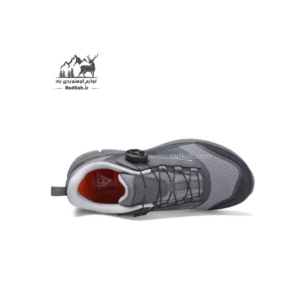 کفش طبیعت گردی مردانه هومتو مدل humtto 120045A-2 رنگ خاکستری