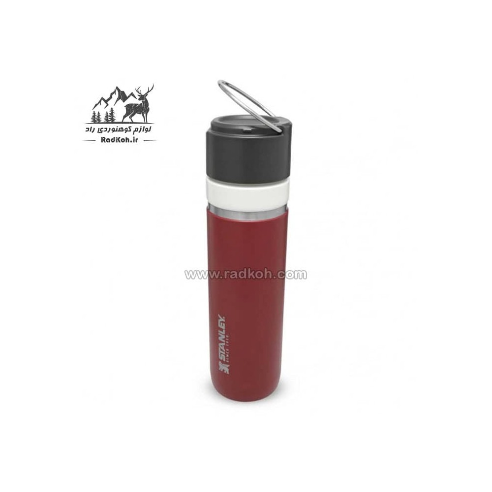 فلاسک سرامیکی 700 میلی لیتری استنلی مدل stanley Go Bottle .70L رنگ زرشکی 10-09098-009