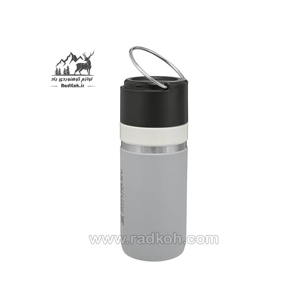 فلاسک سرامیکی 470 میلی لیتری استنلی مدل stanley Go Bottle 0.47L رنگ طوسی