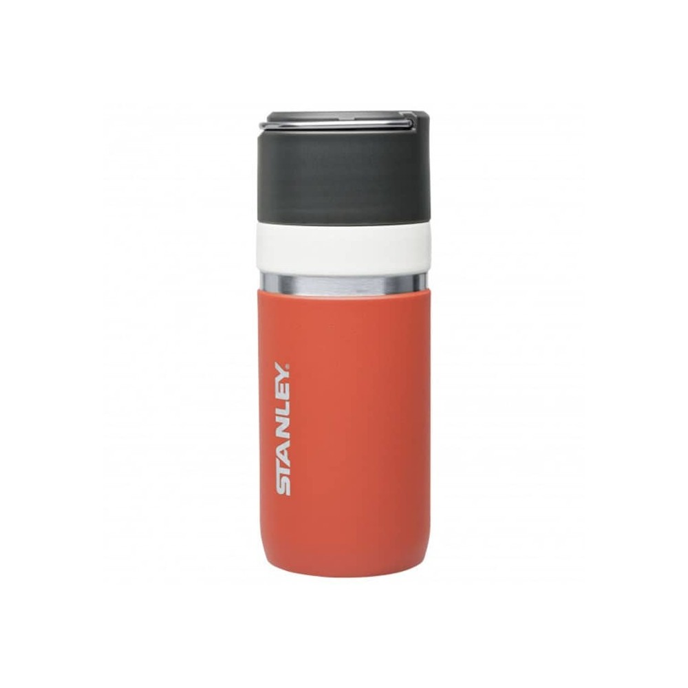 فلاسک سرامیکی 470 میلی لیتری استنلی مدل stanley Go Bottle 0.47L رنگ نارنجی