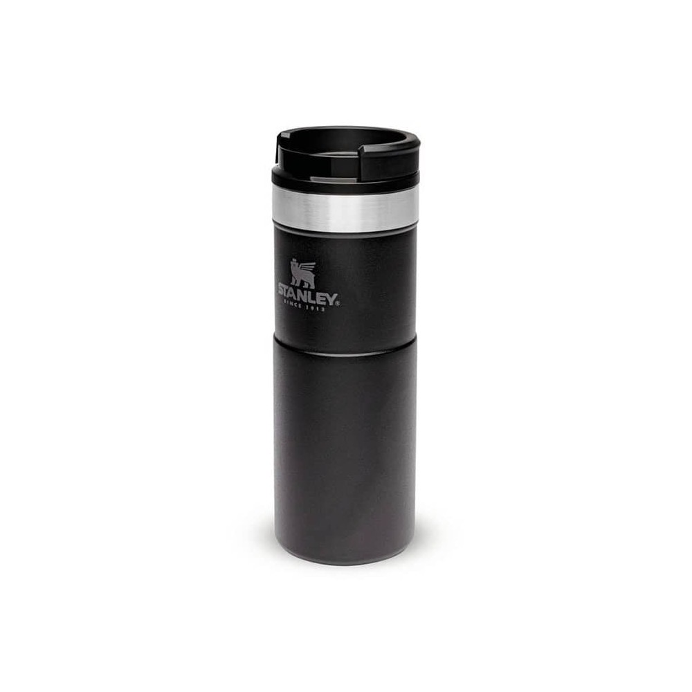 ماگ 470 میلی لیتری استنلی کلاسیک مدل stanley classic neverleak 0.47 L رنگ مشکی