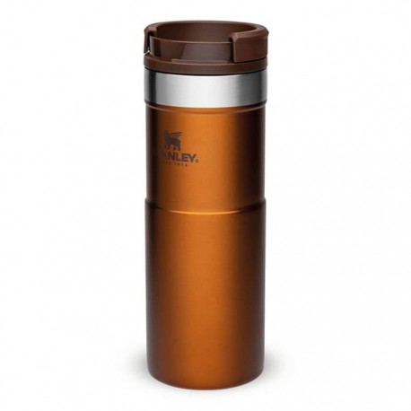 ماگ مسافرتی 470 میلی لیتری استنلی کلاسیک مدل stanley classic neverleak travel mug 0.47 L رنگ مسی