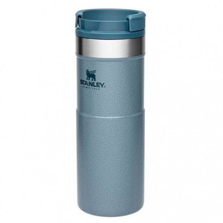 ماگ مسافرتی 470 میلی لیتری استنلی کلاسیک مدل stanley classic neverleak travel mug 0.47 L رنگ آبی