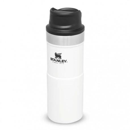 ماگ تریجر اکشن 350 میلی لیتری استنلی کلاسیک مدل stanley Classic Triggr Action Mug .35 L رنگ سفید