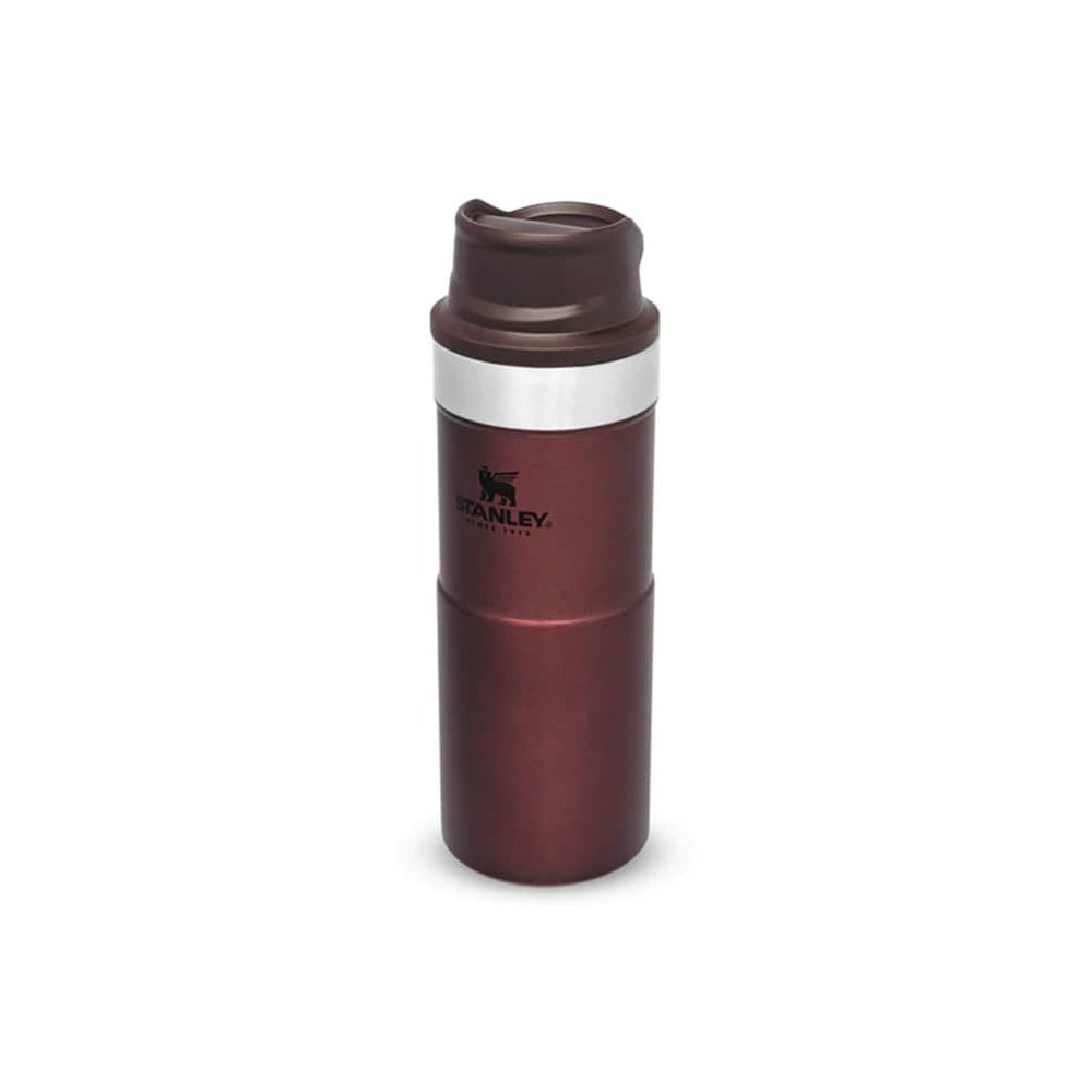 ماگ تریجر اکشن 350 میلی لیتری استنلی کلاسیک مدل stanley Classic Triggr Action Mug .35 L رنگ زرشکی