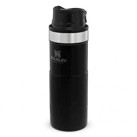 ماگ 470 میلی لیتری استنلی کلاسیک مدل stanley Triggr Action Mug 0.47 L رنگ مشکی