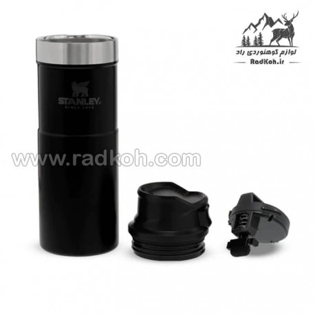 ماگ 470 میلی لیتری استنلی کلاسیک مدل stanley Triggr Action رنگ مشکی