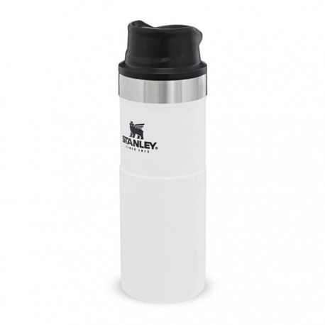 ماگ تریجر اکشن 470 میلی لیتری استنلی کلاسیک مدل stanley Triggr Action Mug 0.47 L رنگ سفید