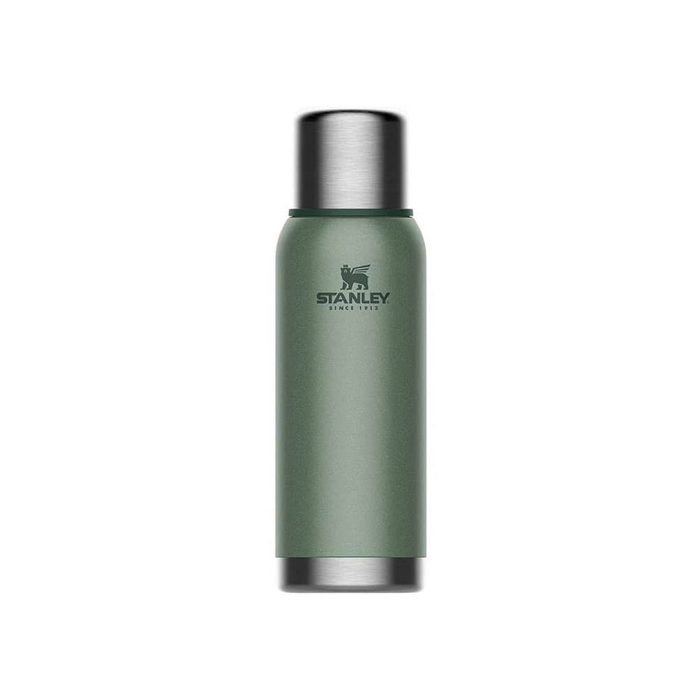 فلاسک بدنه وکیوم 1 لیتری استنلی  مدل stanley Vacuum Bottle 1.0L رنگ سبز