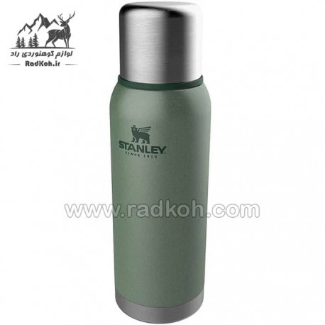 فلاسک بدنه وکیوم 1 لیتری استنلی  مدل stanley Vacuum Bottle 1.0L رنگ سبز