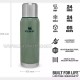 فلاسک بدنه وکیوم 1 لیتری استنلی  مدل stanley Vacuum Bottle 1.0L رنگ سبز