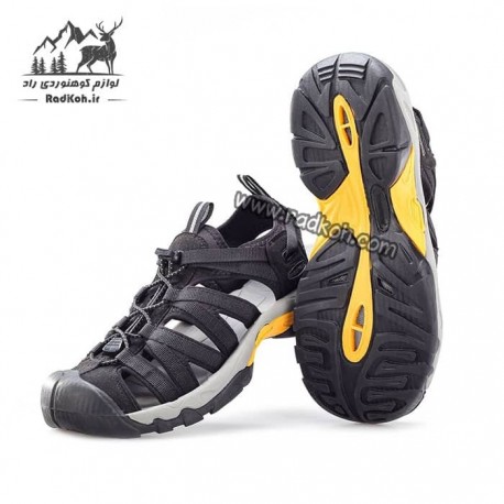 صندل پیاده روی جلو بسته مردانه اسنوهاک مدل SH-31 رنگ مشکی