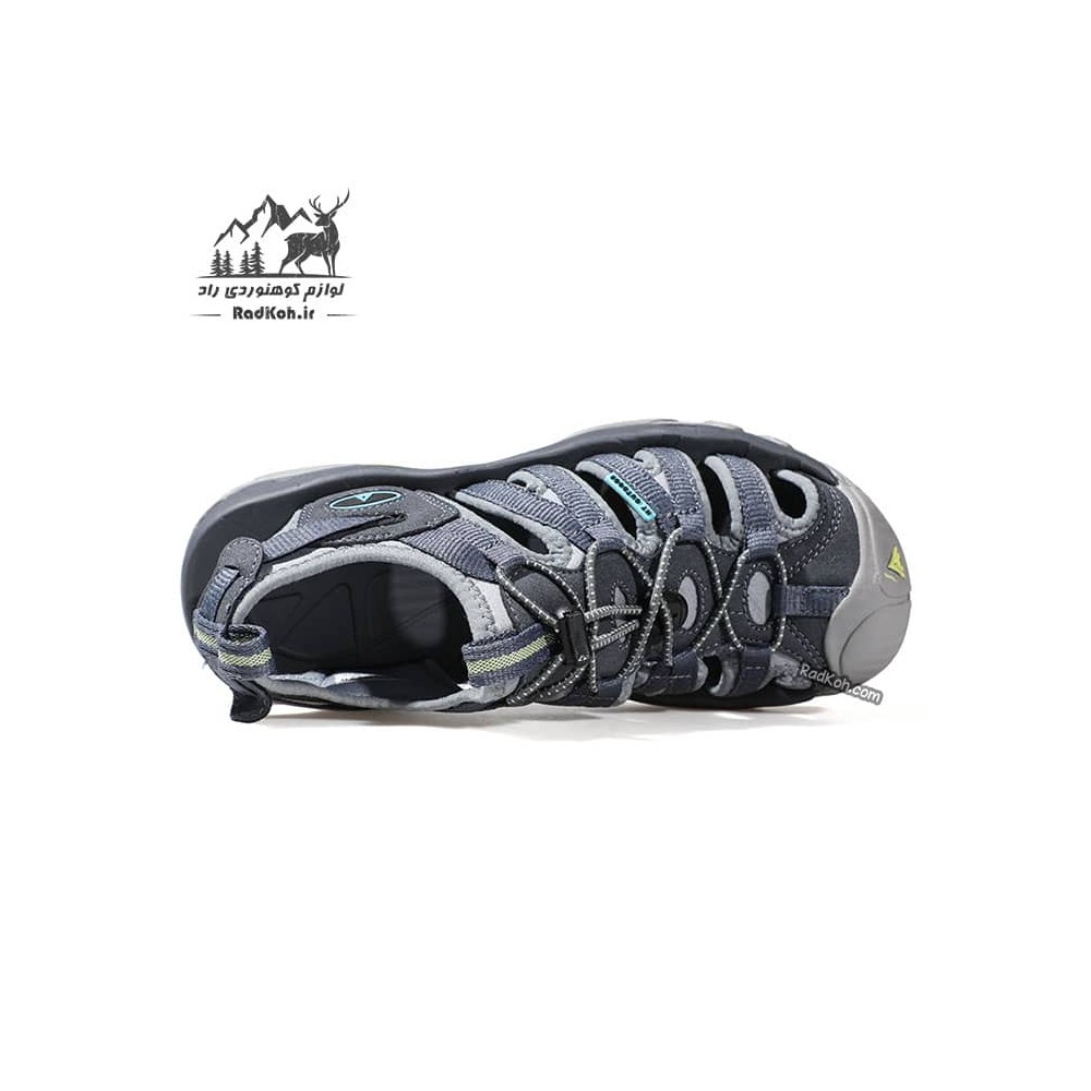 صندل پیاده روی زنانه هامتو مدل 710442B-1 رنگ خاکستری تیره