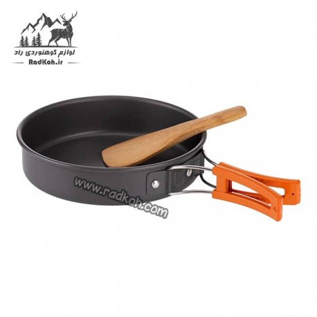 ست ظروف طبیعت گردی تک نفره اسنوهاک مدل SN-T 222 رنگ نارنجی