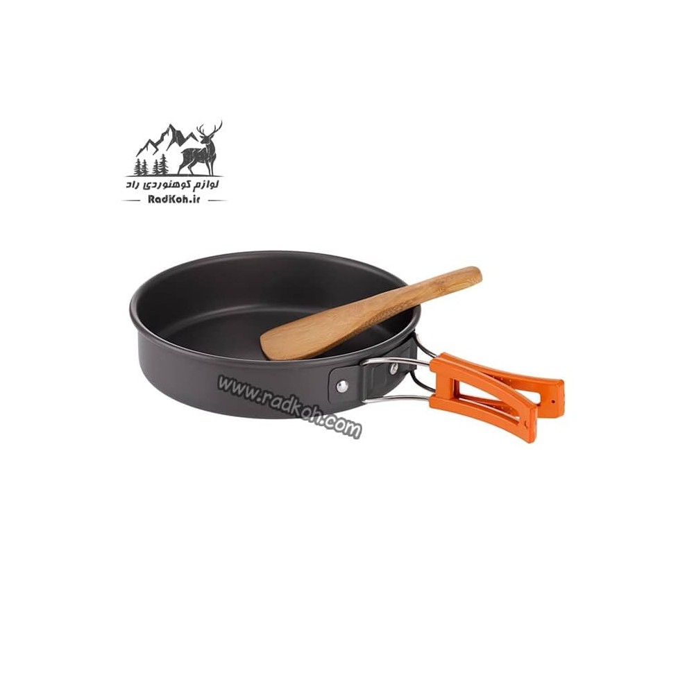 ست ظروف طبیعت گردی تک نفره اسنوهاک مدل SN-T 222 رنگ نارنجی