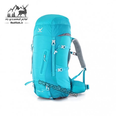 کوله پشتی کوهنوردی 36 لیتری snowhawk Sirwan KA-9956 رنگ سبزآبی