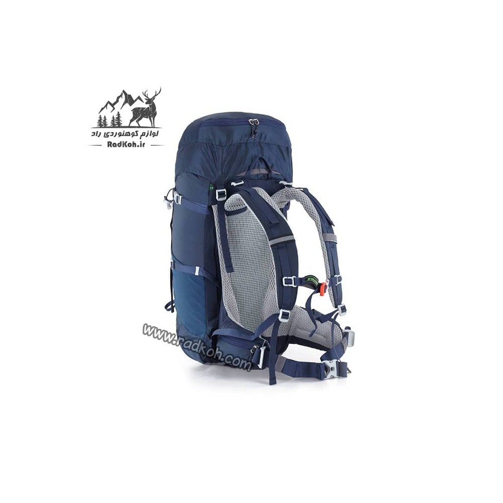 کوله پشتی مسافرتی 36 لیتری snowhawk Sirwan KA-9956 رنگ سرمه ای