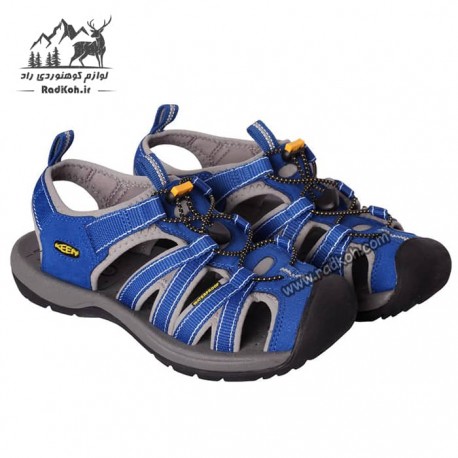 خرید صندل جلو بسته زنانه کین مدل KN 1001 رنگ آبی