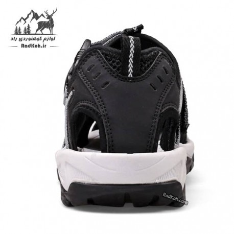 صندل هامتو 710091A-1 رنگ مشکی/زرد