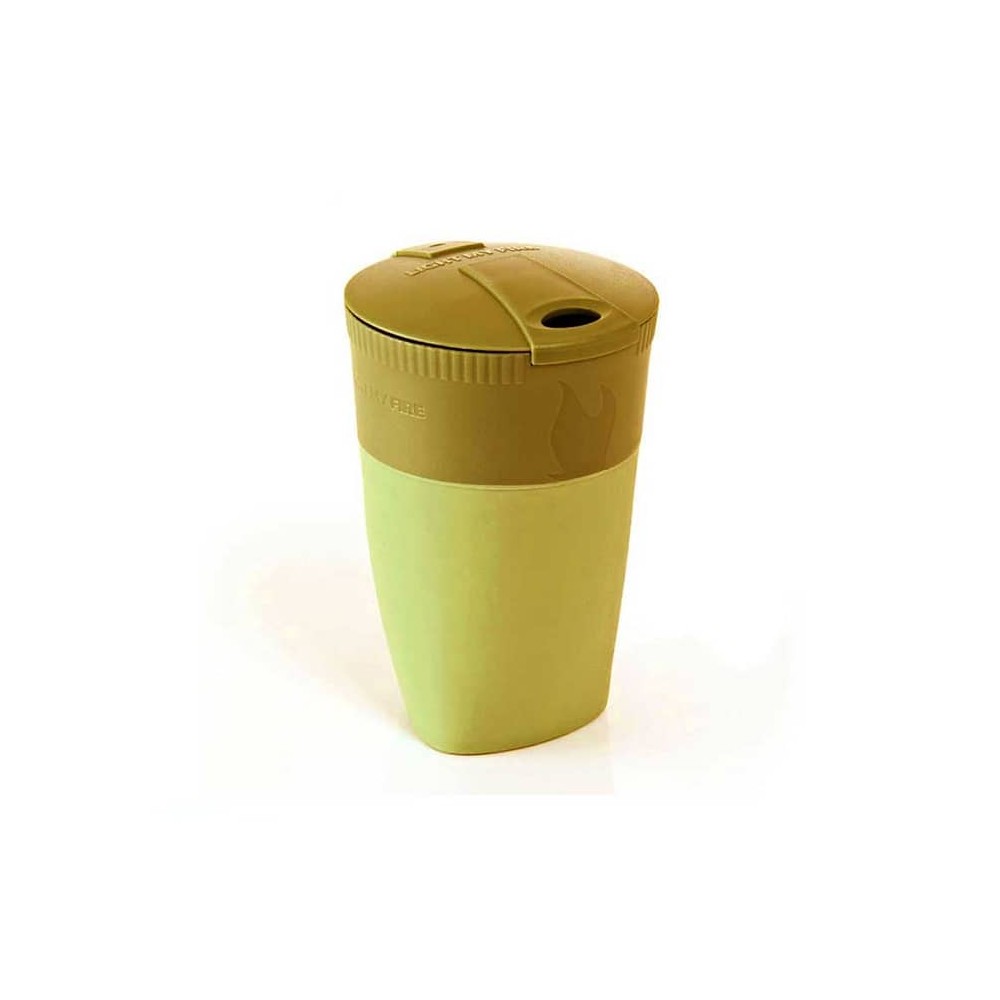 لیوان 2 نفره لایت مای فایر مدل pack up cup bio رنگ سبز روشن