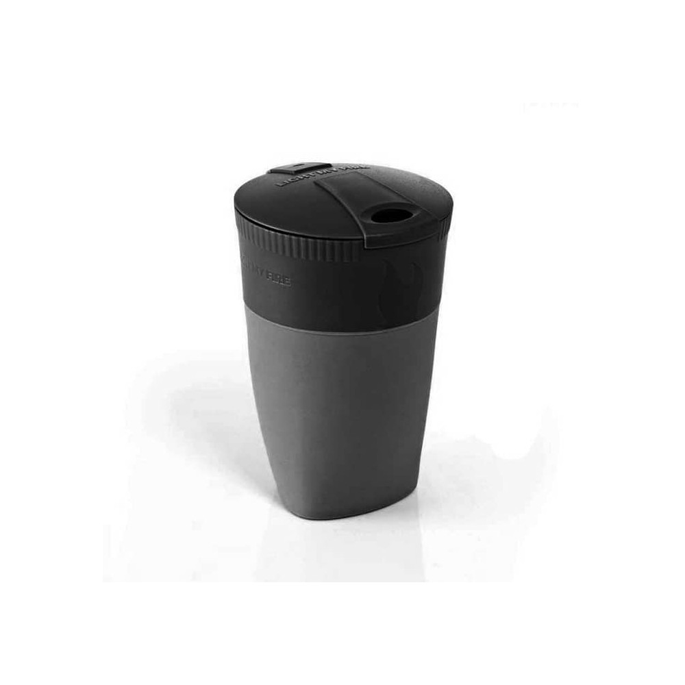 لیوان 2 نفره لایت مای فایر مدل pack up cup bio رنگ مشکی
