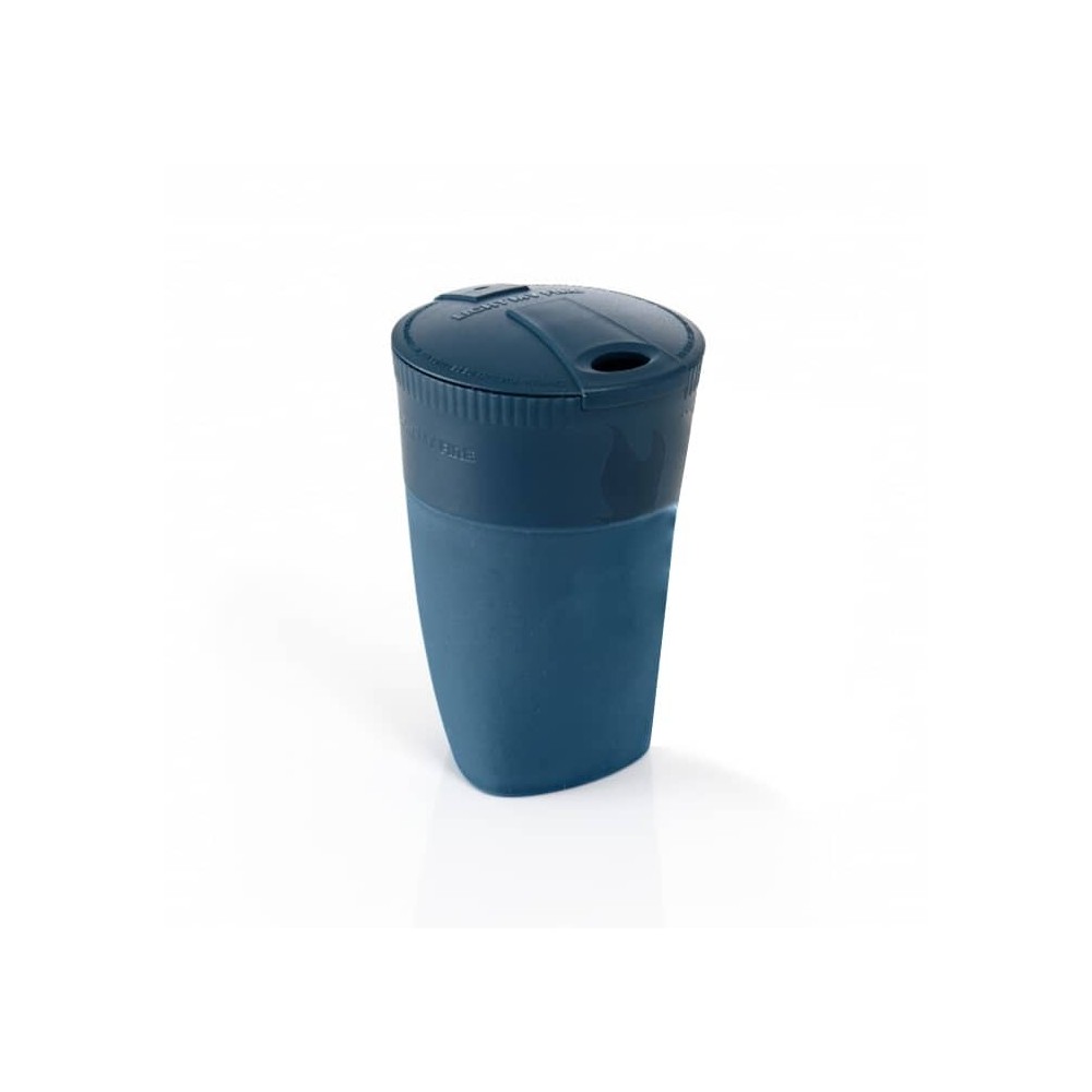 لیوان 2 نفره لایت مای فایر مدل pack up cup bio رنگ سرمه ای