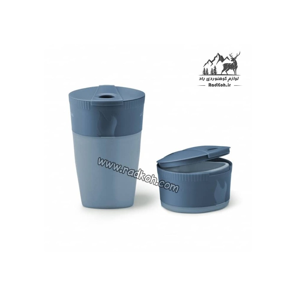 لیوان تاشو فله ای لایت مای فایر مدل pack up cup bio رنگ سرمه ای