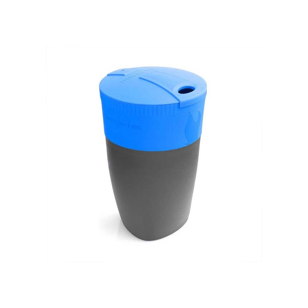 لیوان تاشو فله ای لایت مای فایر مدل pack up cup bio رنگ خاکستری/آبی
