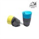 لیوان تاشو فله ای لایت مای فایر مدل pack up cup bio رنگ خاکستری/زرد