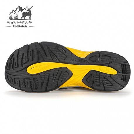 صندل جلو بسته هامتو مردانه مدل 9109-3 رنگ خاکستری
