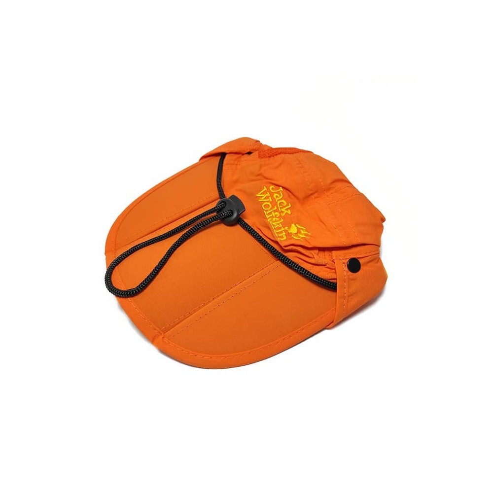 کلاه جک وولف اسکین jack wolfskin رنگ نارنجی